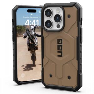 UAG Husa Pathfinder Magsafe iPhone 15 Pro Dark Earth UAG Husa Pathfinder Magsafe iPhone 15 Pro Dark Earth