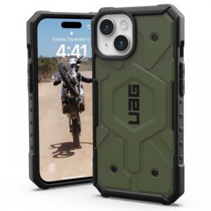 UAG Husa Pathfinder Magsafe iPhone 15 Olive Drab UAG Husa Pathfinder Magsafe iPhone 15 Olive Drab