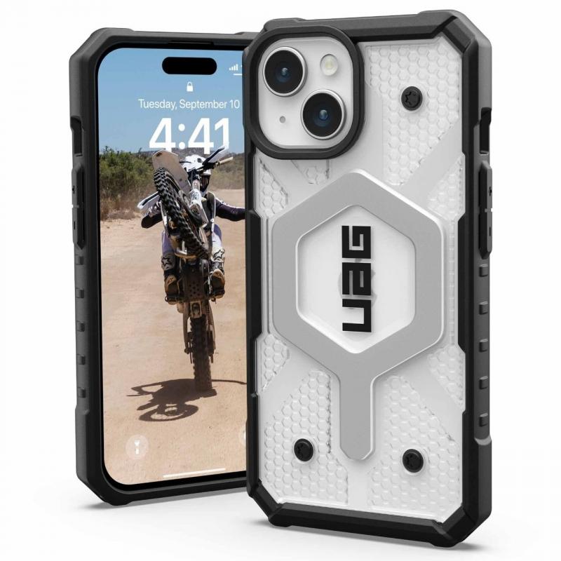 UAG Husa Pathfinder Magsafe iPhone 15 Ice UAG Husa Pathfinder Magsafe iPhone 15 Ice