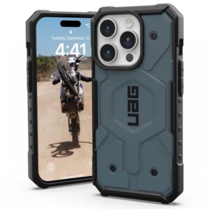 UAG Husa Pathfinder Magsafe iPhone 15 Pro Cloud Blue UAG Husa Pathfinder Magsafe iPhone 15 Pro Cloud Blue