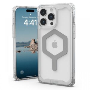 UAG Husa Plyo MagSafe Series iPhone 15 Pro Max Ice White UAG Husa Plyo MagSafe Series iPhone 15 Pro Max Ice White