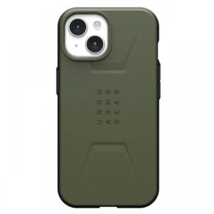 UAG Husa Civilian Magsafe iPhone 15 Plus Olive Drab UAG Husa Civilian Magsafe iPhone 15 Plus Olive Drab