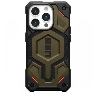 UAG Husa Monarch Pro iPhone 15 Pro Max Kevlar Element Green UAG Husa Monarch Pro iPhone 15 Pro Max Kevlar Element Green