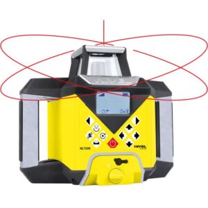 Laser rotativ Nivel System NL720R Digital, fascicul rosu, planuri verticale si orizontale cu pante, raza de actiune de pana la 700 m, autoaliniere Laser rotativ Nivel System NL720R Digital, fascicul rosu, planuri verticale si orizontale cu pante, raza de actiune de pana la 700 m, autoaliniere