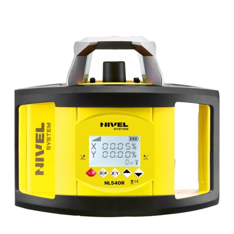 Laser rotativ Nivel System NL540R Digital, fascicul rosu, planuri orizontale si verticale, panta digitala, raza de actiune 500m