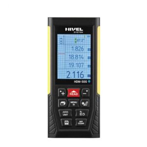 Telemetru laser Nivel System HDM-50G cu masurare pe distanta variabila, cu fascicul laser verde foarte vizibil Telemetru laser Nivel System HDM-50G cu masurare pe distanta variabila, cu fascicul laser verde foarte vizibil