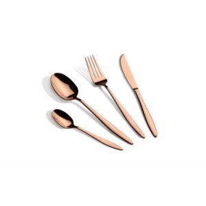 Set tacamuri 24 piese, 6 persoane, auriu roze lucios Berlinger Haus BH 3062 Set tacamuri 24 piese, 6 persoane, auriu roze lucios Berlinger Haus BH 3062