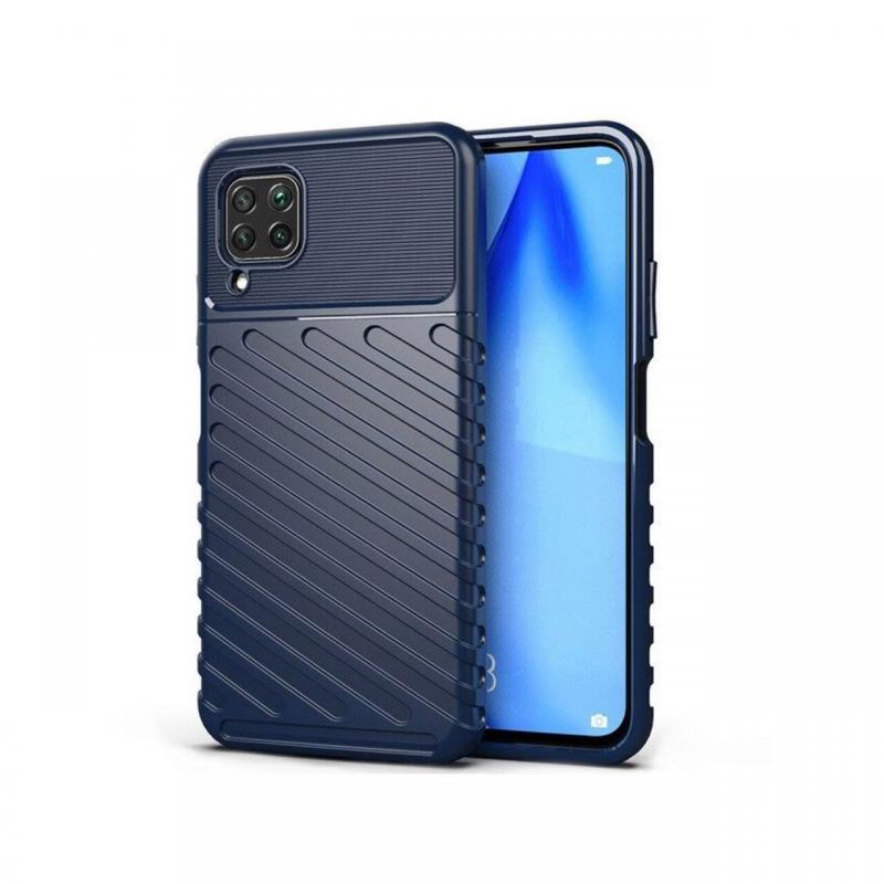 Husa Huawei P40 Lite Lemontti Thunder Albastru Husa Huawei P40 Lite Lemontti Thunder Albastru