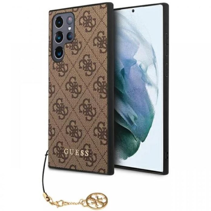 Guess Husa 4G Charms Samsung Galaxy S23 Ultra Gri Guess Husa 4G Charms Samsung Galaxy S23 Ultra Gri