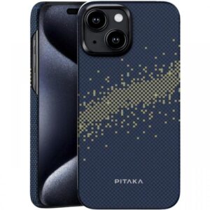 Pitaka Husa MagEZ 4 StarPeak Milky Way 1500D, Aramida MagSafe iPhone 15 Pitaka Husa MagEZ 4 StarPeak Milky Way 1500D, Aramida MagSafe iPhone 15