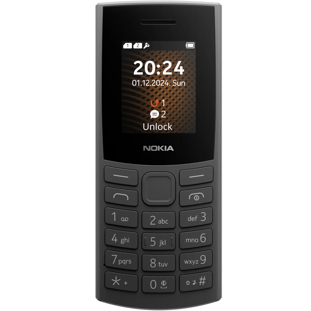 Telefon Mobil Nokia 105 4G (2024) Dual SIM Charcoal Telefon Mobil Nokia 105 4G (2024) Dual SIM Charcoal