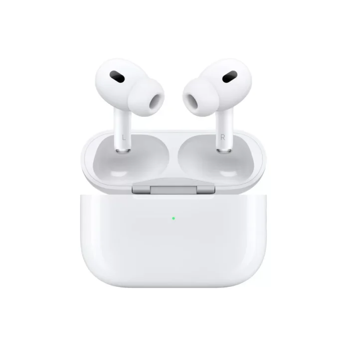 Casti Apple AirPods Pro (gen.2) MTJV3ZM/A cu carcasa de încarcare MagSafe (USB-C) Casti Apple AirPods Pro (gen.2) MTJV3ZM/A cu carcasa de încarcare MagSafe (USB-C)