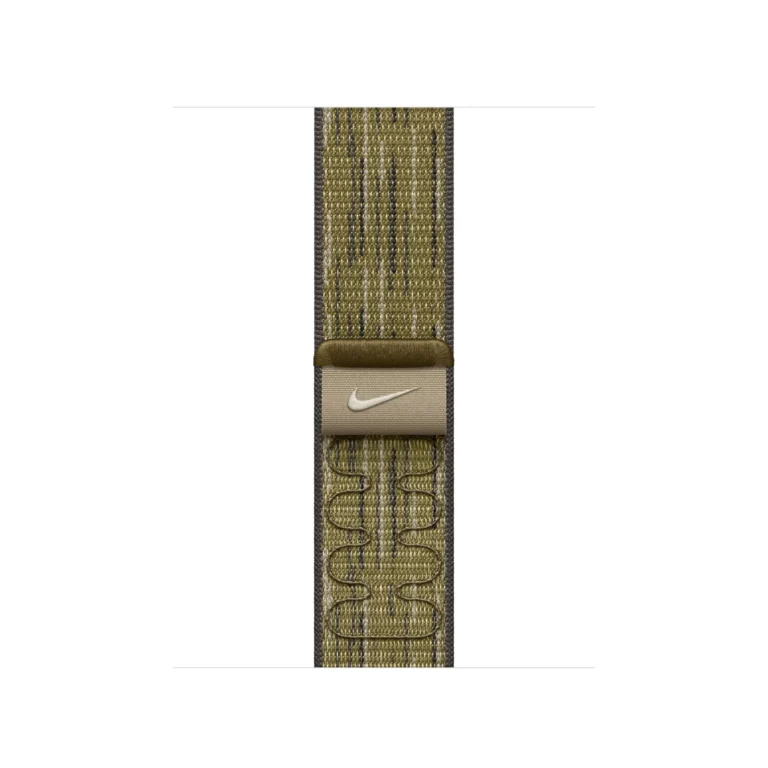 Curea Smartwatch Apple pentru Apple Watch 40mm Nike Sport Loop  Green/Grey Nike Sport Loop