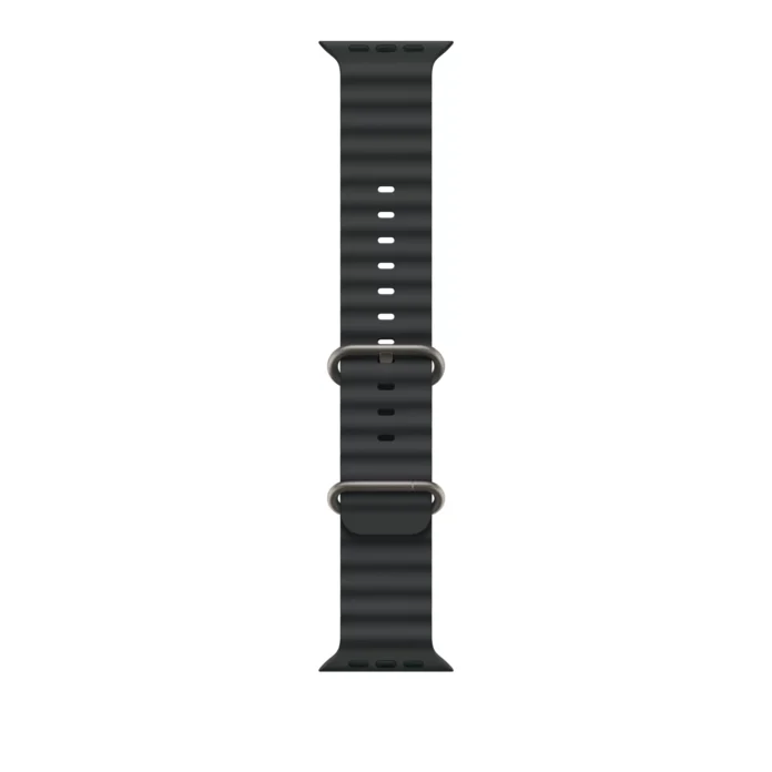 Curea Smartwatch Apple pentru Apple Watch 49mm Black Ocean Band Black Titanium Finish Curea Smartwatch Apple pentru Apple Watch 49mm Black Ocean Band Black Titanium Finish