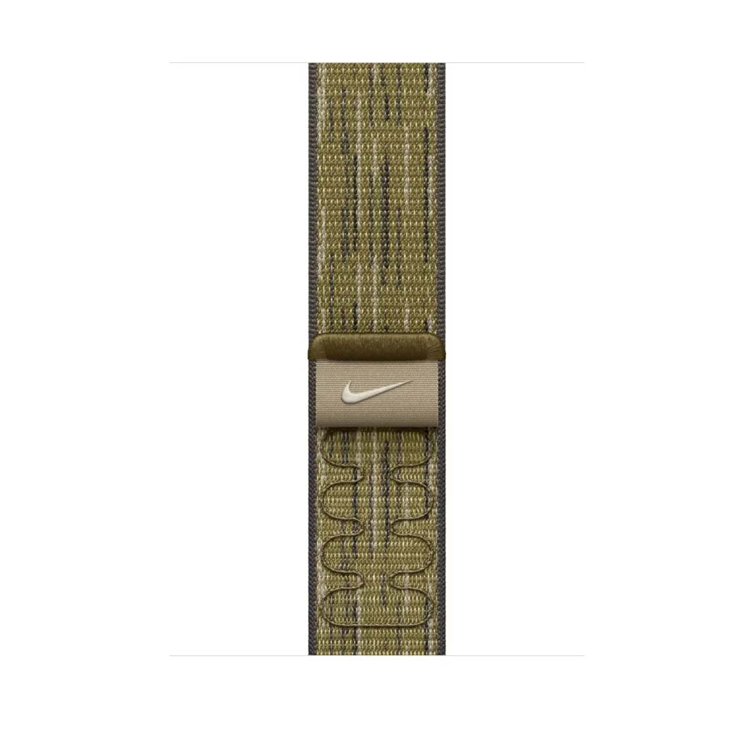 Curea Smartwatch Apple pentru Apple Watch 46mm Nike Sport Loop Green/Grey Nike Sport Loop Curea Smartwatch Apple pentru Apple Watch 46mm Nike Sport Loop Green/Grey Nike Sport Loop