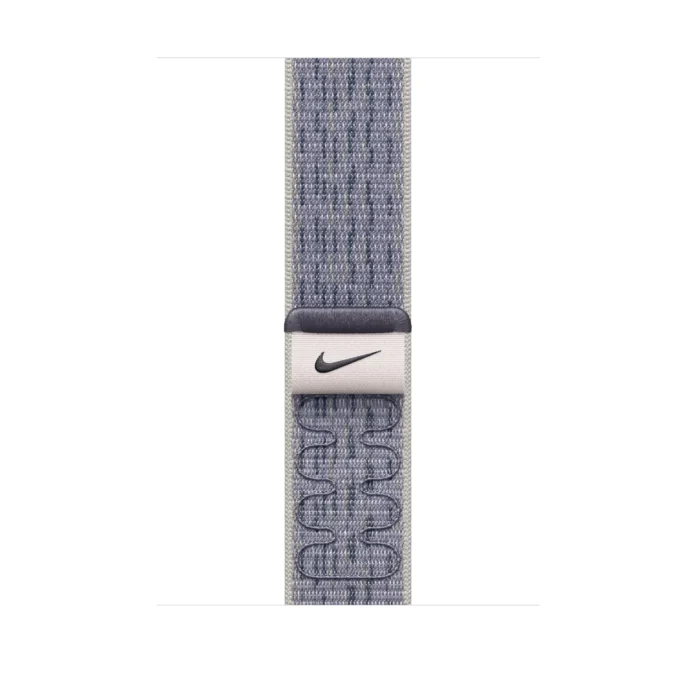 Curea Smartwatch Apple pentru Apple Watch 46mm Nike Sport Loop  Grey/Blue Nike Sport Loop