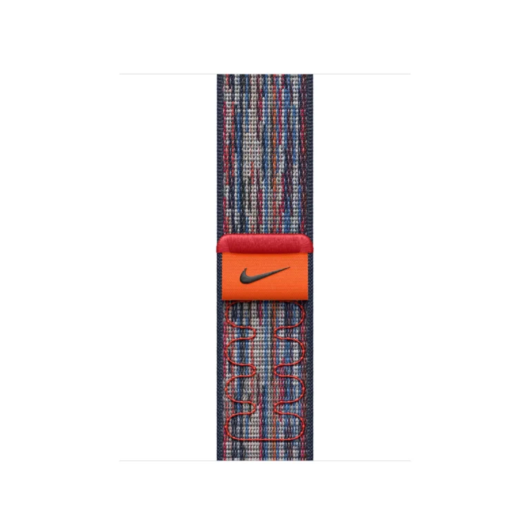 Curea Smartwatch Apple pentru Apple Watch 42mm Nike Sport Loop  Blue/Red Nike Sport Loop