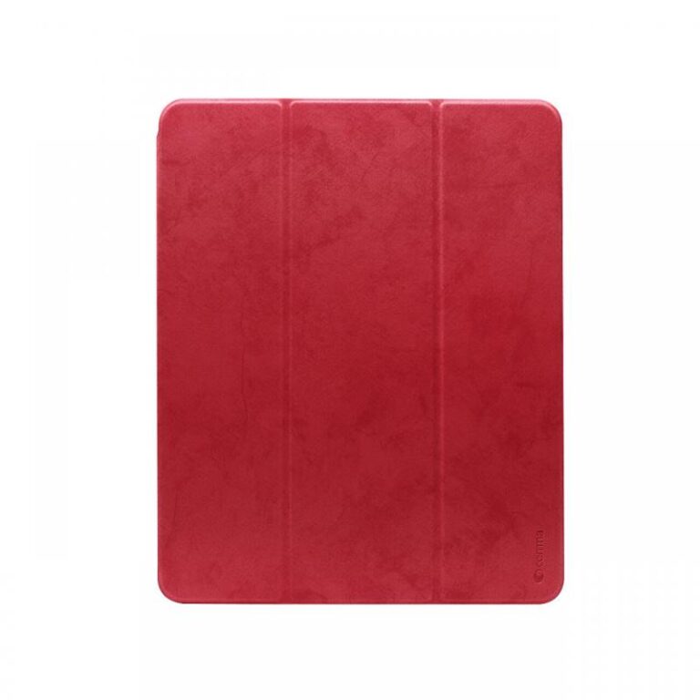 Husa iPad Pro 11 inch Comma Leather Case Red (pencil slot)