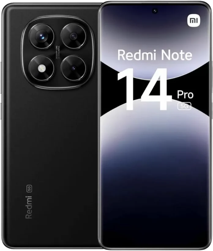 Telefon Mobil Xiaomi Redmi Note 14 Pro 5G 256GB Flash 8GB RAM Dual SIM 5G Midnight Black Telefon Mobil Xiaomi Redmi Note 14 Pro 5G 256GB Flash 8GB RAM Dual SIM 5G Midnight Black