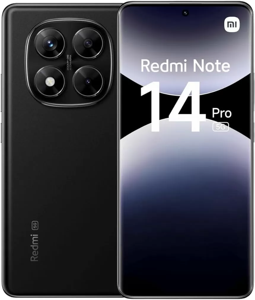 Telefon Mobil Xiaomi Redmi Note 14 Pro 5G 256GB Flash 8GB RAM Dual SIM 5G Midnight Black Telefon Mobil Xiaomi Redmi Note 14 Pro 5G 256GB Flash 8GB RAM Dual SIM 5G Midnight Black