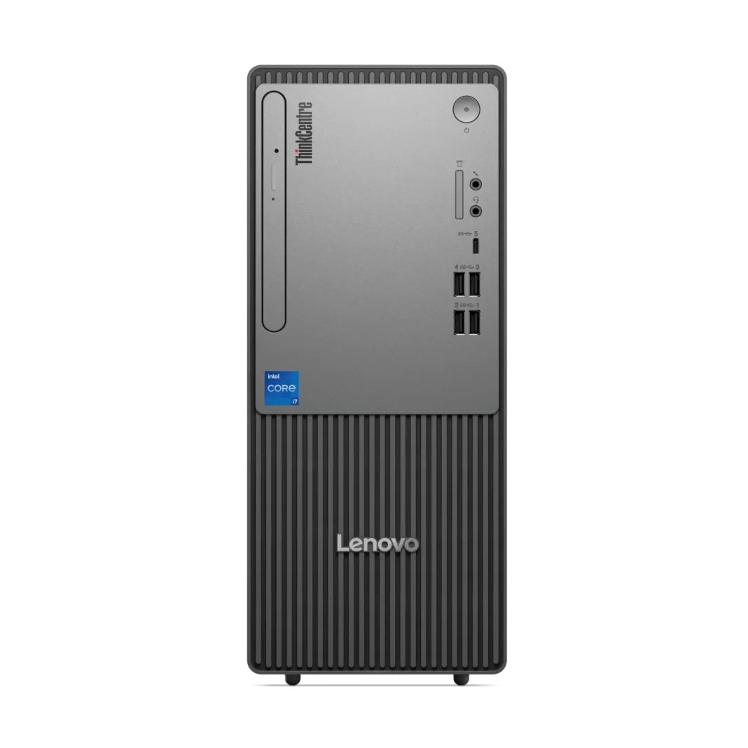 Sistem Brand Lenovo ThinkCentre neo 50t Gen5  Intel Core i3-14100  RAM 8GB  SSD 256GB  DVD-RW  No OS