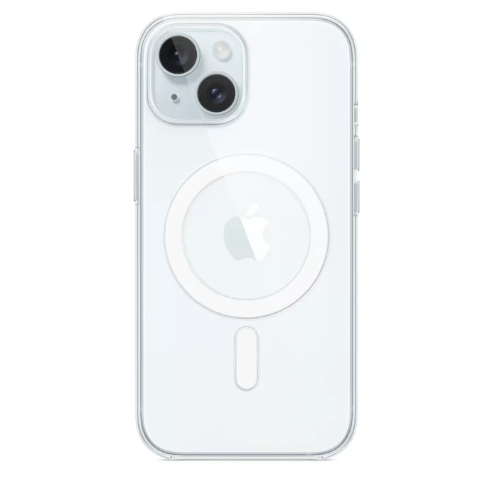 Husa de protectie Apple cu MagSafe MXRK3ZM/A pentru iPhone 15 Transparent Husa de protectie Apple cu MagSafe MXRK3ZM/A pentru iPhone 15 Transparent