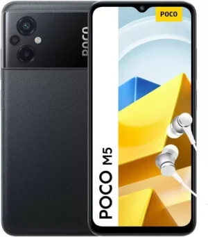 Telefon Mobil Xiaomi Poco M5 128GB Flash 6GB RAM Dual SIM 4G Black Garantie importator Telefon Mobil Xiaomi Poco M5 128GB Flash 6GB RAM Dual SIM 4G Black Garantie importator