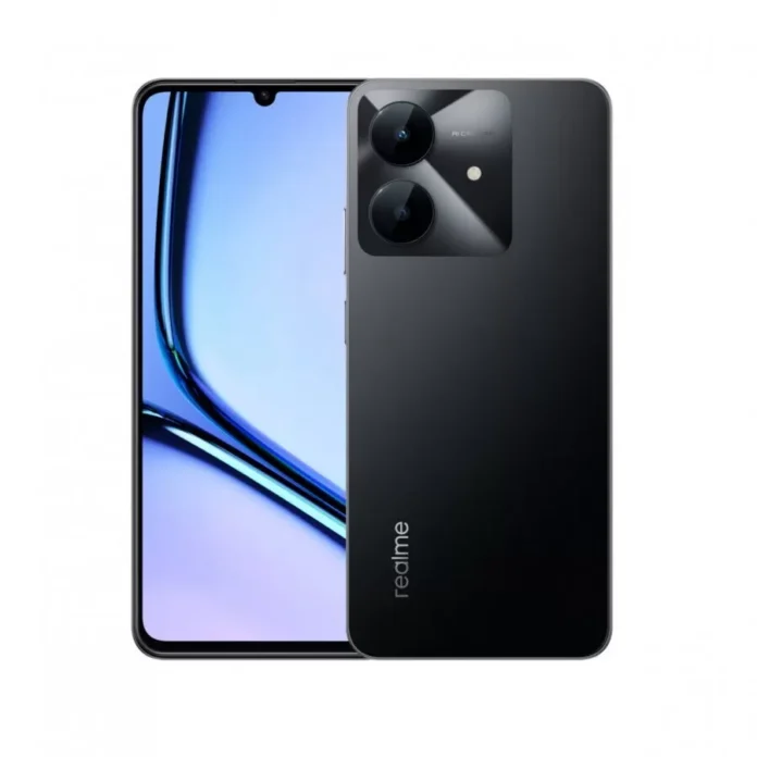 Telefon Mobil Realme Note 60X  64GB Flash  3GB RAM  Dual SIM  4G  Marble Black  Garantie importator