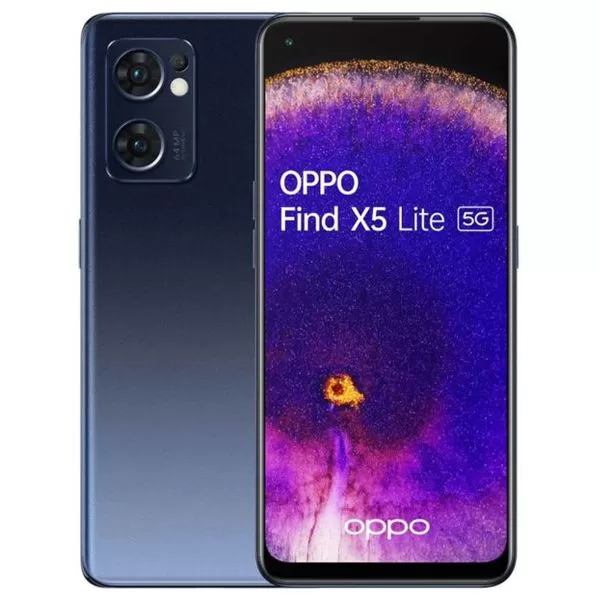 Telefon Mobil Oppo Find X5 Lite  256GB Flash  8GB RAM  Dual SIM  5G  Black  Garantie importator