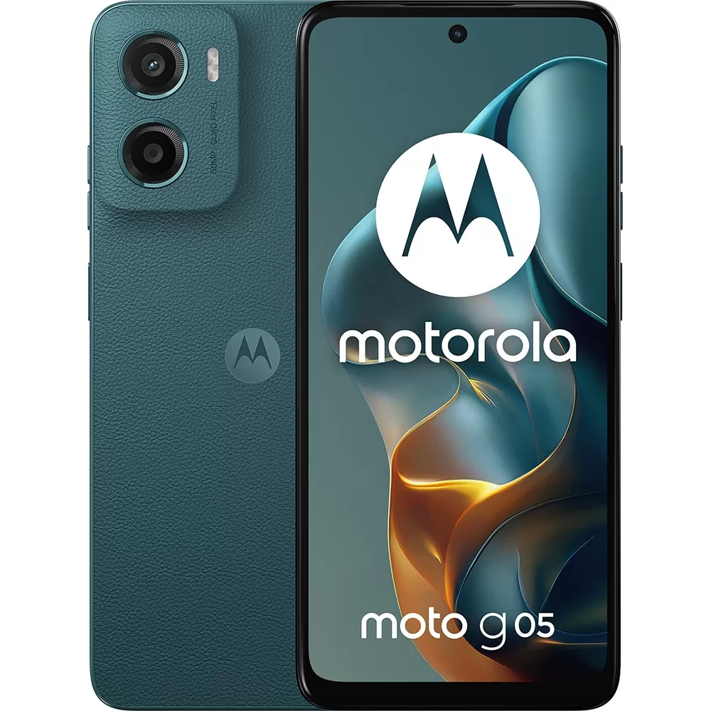 Telefon Mobil Motorola Moto G05 128GB Flash 4GB RAM Dual SIM 4G Forest Green Telefon Mobil Motorola Moto G05 128GB Flash 4GB RAM Dual SIM 4G Forest Green