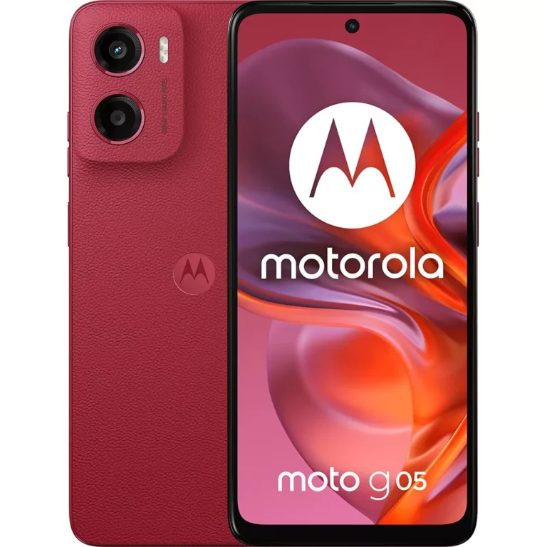 Telefon Mobil Motorola Moto G05  64GB Flash  4GB RAM  Dual SIM  4G  Plum Red