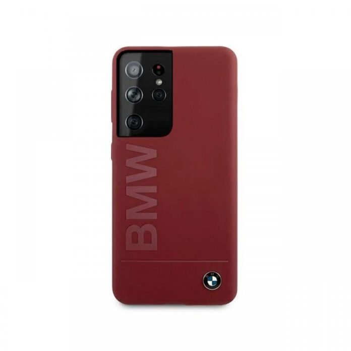 Husa Samsung Galaxy S21 Ultra G998 BMW Silicone Signature Logo Rosu Husa Samsung Galaxy S21 Ultra G998 BMW Silicone Signature Logo Rosu