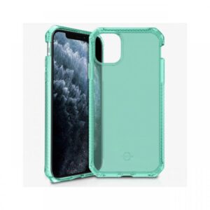 Husa iPhone 11 Pro IT Skins Spectrum Clear Tiffany Green (antishock,antimicrobial) Husa iPhone 11 Pro IT Skins Spectrum Clear Tiffany Green (antishock,antimicrobial)