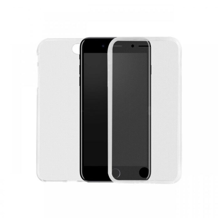 Husa iPhone 8 Plus / 7 Plus Lemontti Silicon Full Cover 360 Transparent Husa iPhone 8 Plus / 7 Plus Lemontti Silicon Full Cover 360 Transparent