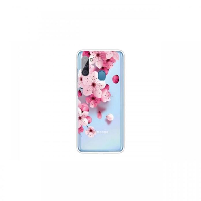 Husa Samsung Galaxy A11 Lemontti Pattern Highly Cherry Blossoms Husa Samsung Galaxy A11 Lemontti Pattern Highly Cherry Blossoms