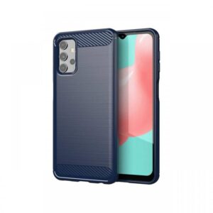 Husa Samsung Galaxy A32 5G Lemontti Carbon Case Flexible Albastru Husa Samsung Galaxy A32 5G Lemontti Carbon Case Flexible Albastru