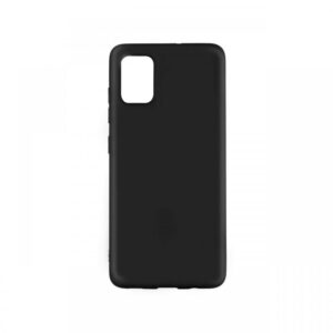 Husa Samsung Galaxy A51 4G Lemontti Silicon Silky Negru Husa Samsung Galaxy A51 4G Lemontti Silicon Silky Negru