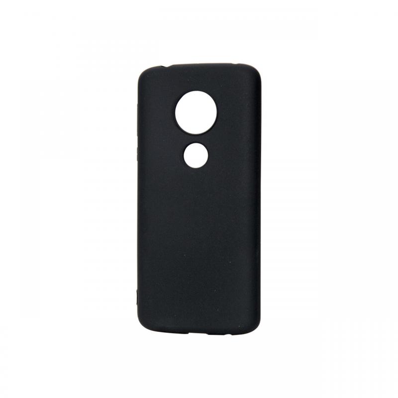 Husa Motorola Moto G6 Play / Moto E5 Lemontti Silicon Silky Negru Husa Motorola Moto G6 Play / Moto E5 Lemontti Silicon Silky Negru