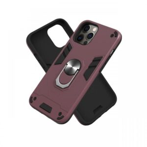 Husa iPhone 12 Pro Max Lemontti Armour Series 2 in 1 Wnie Red Husa iPhone 12 Pro Max Lemontti Armour Series 2 in 1 Wnie Red