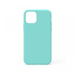 Husa iPhone 11 Pro Lemontti Liquid Silicon Tiffany Blue Husa iPhone 11 Pro Lemontti Liquid Silicon Tiffany Blue