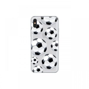 Husa iPhone X / XS Lemontti Silicon Art Football Husa iPhone X / XS Lemontti Silicon Art Football