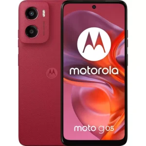 Telefon Mobil Motorola Moto G05 256GB Flash 4GB RAM Dual SIM 4G Plum Red Telefon Mobil Motorola Moto G05 256GB Flash 4GB RAM Dual SIM 4G Plum Red