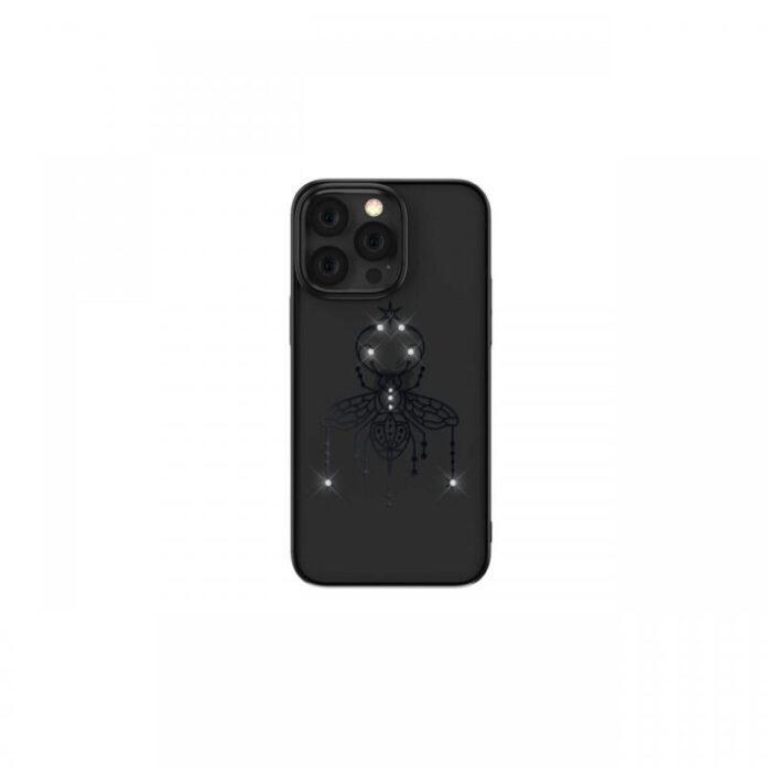 Husa cu Cristale Swarovski iPhone 14 Pro Devia Summer Series Protective Black Husa cu Cristale Swarovski iPhone 14 Pro Devia Summer Series Protective Black