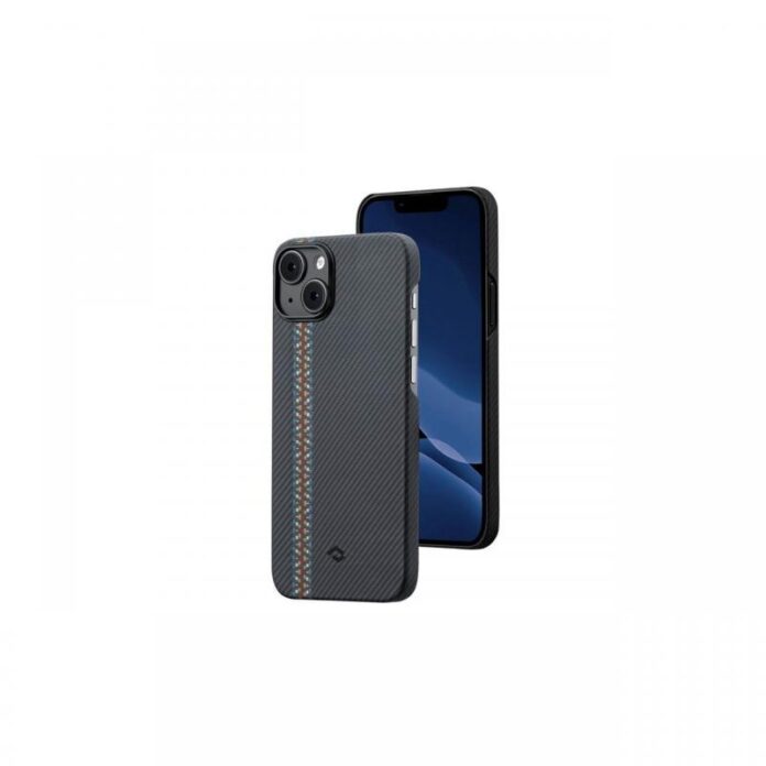 Husa iPhone 14 Plus Pitaka MagEZ 3 Aramida MagSafe Rhapsody Husa iPhone 14 Plus Pitaka MagEZ 3 Aramida MagSafe Rhapsody
