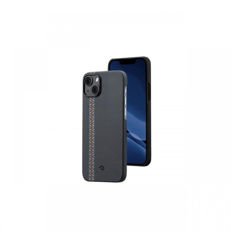 Husa iPhone 14 Plus Pitaka MagEZ 3 Aramida MagSafe Rhapsody