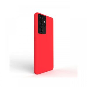 Husa Samsung Galaxy S21 Ultra Lemontti Liquid Silicon Black Husa Samsung Galaxy S21 Ultra Lemontti Liquid Silicon Black