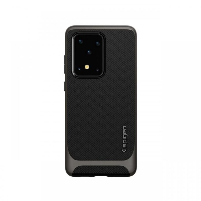 Husa Samsung Galaxy S20 Ultra Spigen Neo Hybrid Gunmetal Husa Samsung Galaxy S20 Ultra Spigen Neo Hybrid Gunmetal
