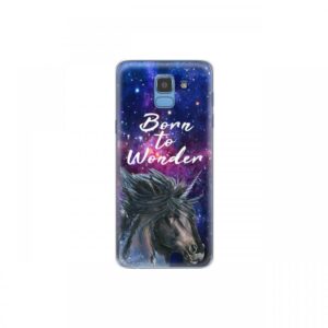 Husa Samsung Galaxy J6 (2018) Lemontti Silicon Art Born To Wonder Husa Samsung Galaxy J6 (2018) Lemontti Silicon Art Born To Wonder