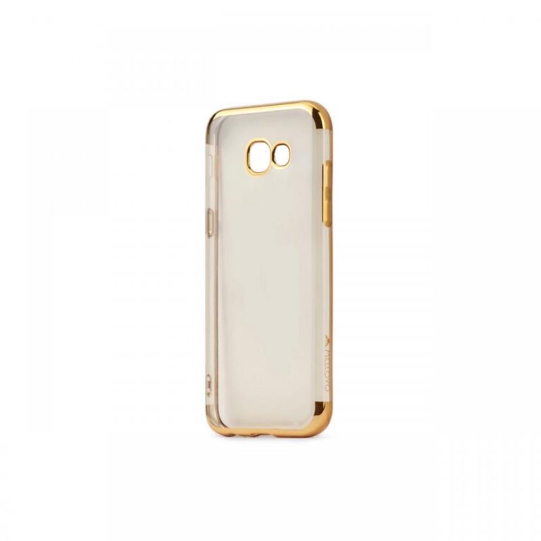 Husa Samsung Galaxy A5 (2017) Meleovo Silicon Flash Soft II Gold 360