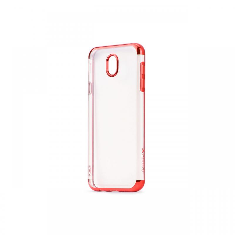 Husa Samsung Galaxy J7 (2017) Meleovo Silicon Flash Soft II Red 360 Husa Samsung Galaxy J7 (2017) Meleovo Silicon Flash Soft II Red 360